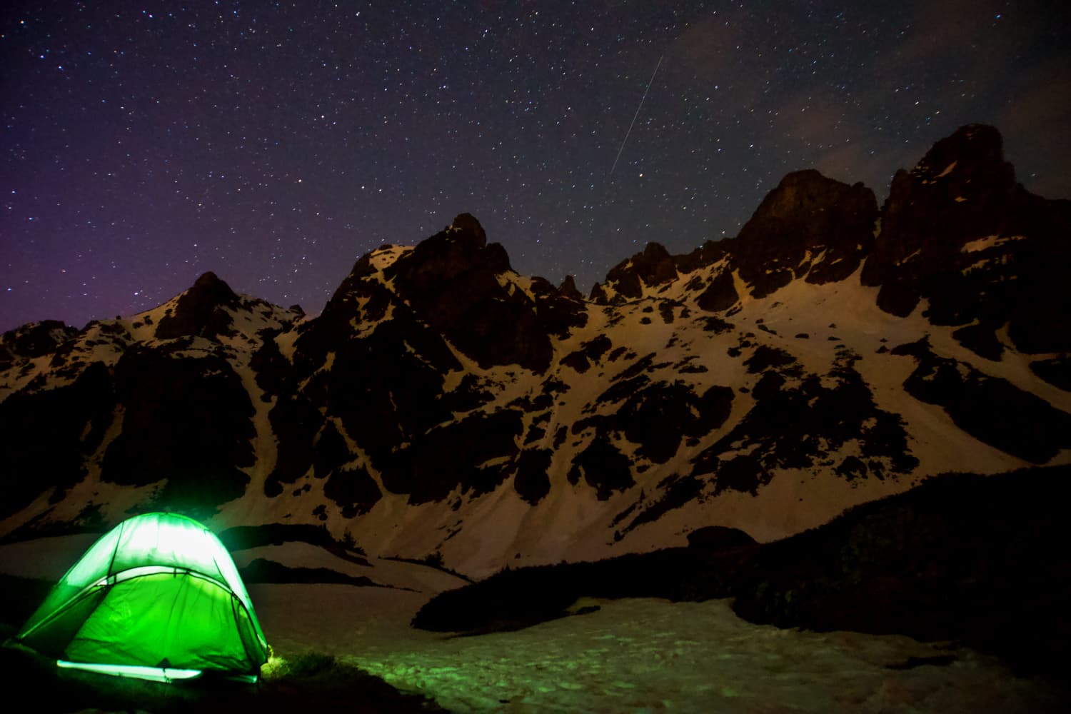 Bivouac en montagne